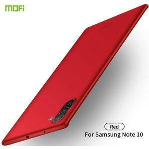 MOFI Frosted PC ultradun hard case voor Galaxy Note10 (rood)