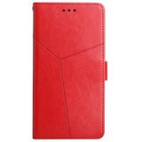 Voor Samsung Galaxy J2 Prime Y Stitching Horizontal Flip Leather Phone Case