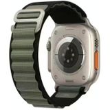 Ademende tweekleurige nylon horlogeband voor Apple Watch-serie 8 &amp; 7 41 mm / SE 2 &amp; 6 &amp; SE &amp; 5 &amp; 4 40 mm / 3 &amp; 2 &amp; 1 38 mm