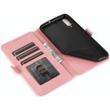 Voor Samsung Galaxy A70 Retro Magnetic Closing Clasp Horizontale Flip Lederen case met Holder &amp; Card Slots &amp; Photo Frame &amp; Wallet (Rose Gold)