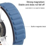 Voor Samsung Galaxy Watch 3 45mm Siliconen Magnetische Vervanging Strap Horlogeband (Oranje Geel)