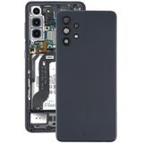 Batterij achterkant met camera lens cover voor Samsung Galaxy A32 4G (zwart)