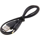 USB naar 2.5mm DC Oplaad Kabel Lengte: 65cm