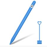 Geschikt voor Apple Pencil1 Generation StylusTouch pen silicone beschermkap pendop (blauw)