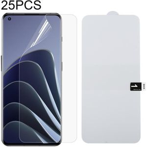 25 stuks Volledig scherm Protector Explosieveilige Hydrogelfilm voor OnePlus 10 Pro