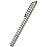 AT-11 Mobile Phone Tablet Universal Touch Screen Capacitieve Pen Precision Stylus (Zilverachtig)