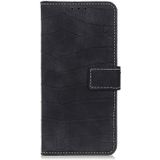 Voor iPhone SE 2020 Crocodile Texture Horizontal Flip Leather Case met Holder &amp; Card Slots &amp; Wallet(Black)