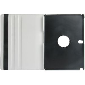 360 graden draaiend Litchi structuur lederen hoesje met houder voor Samsung Galaxy Tab Pro 10.1 / T520 wit