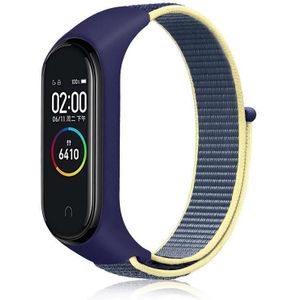 Voor Xiaomi Mi Band 7 nylon geweven horlogeband