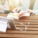 Headphone(Earphone) Splitter Adapter  voor iPad  iPhone  Galaxy  Huawei  Xiaomi  LG  HTC en andere slimme Phones(White)