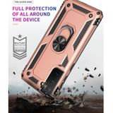 Voor Samsung Galaxy S30 + Schokbestendige TPU + PC Beschermhoes met 360 graden roterende houder (Rose Gol)