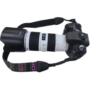 Niet-werkende nep dummy 70-200 lens DSLR camera model foto studio rekwisieten met riem voor Canon EOS 7D