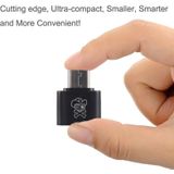 ENKAY Hat-Prins HC-8 Mini ABS USB 2.0 Female naar USB-C / Type-C 3.1 mannelijke Port Connector OTG Adapter  Voor Samsung Galaxy S8 &amp; S8 PLUS / LG G6 / Huawei P10 &amp; P10 Plus / Xiaomi Mi6 &amp; Max 2 nl andere Smartphones(zwart)