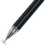 AT-11 Mobile Phone Tablet Universal Touch Screen Capacitieve Pen Precision Stylus (Zwart)