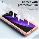 Voor Samsung Galaxy Z Fold2 5G intrekbaar scharnier TPU + PC -telefoonhoesje met beschermende film