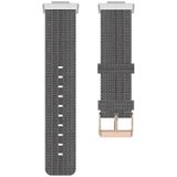 For Huawei Watch Fit 2 Nylon Woven Watch Band(Dark Grey)