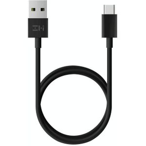 Originele Xiaomi ZMI Type-C / USB-C oplaadkabel  reguliere versie  lengte: 1m(Zwart)