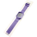TPU + Silicone Integrated Watch Strap For Apple Watch Series 7 41mm / 6&amp;SE&amp;5&amp;4 40mm / 3&amp;2&amp;1 38mm(Purple)