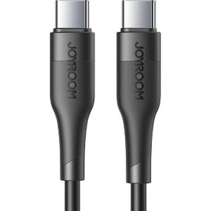 JOYROOM S-1230M3 60W PD Type-C / USB-C naar Type-C / USB-C Fast Charging Data Cable  Lengte: 1.2m (Zwart)