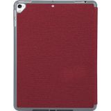 Mutural King Kong Series Deformation Holder Leather Tablet Case For iPad 9.7 2018 / 2017(Red)