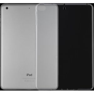 Voor iPad Mini 4/5 0.75 mm ultradunne transparante TPU zachte beschermhoes
