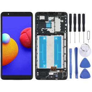 LCD-scherm en digitizer volledige montage met frame voor Samsung Galaxy A01 Core SM-A013