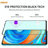 Voor Redmi Note 9S/Note 9 Pro (Max) ENKAY Hat-Prince 0 26mm 9H 6D Curved Curved Full Screen Eye Protection Green Film Tempered Glass Protector