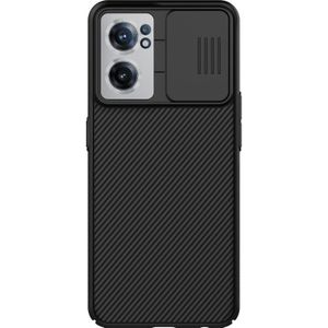 Voor OnePlus Nord CE 2 5G NILLKIN BLACK MIRJE SERIES PC CAMSHIELD VOLLEDIGE COVERAGE DUST-BEVESTE KRASSIVESTE TELEFOONSCHAAD (Zwart)
