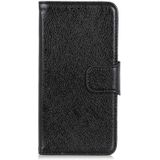 Voor Nokia G60 5G Nappa Textuur Lederen Telefoon Case (Zwart)