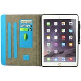 Voor iPad 9 7 (2018) &amp; iPad 9.7 inch 2017 / iPad Air / iPad Air 2 universele olifant Lotus patroon horizontale Flip leren beschermhoes met houder &amp; Card Slots