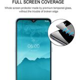 Voor Nokia 6 2 volledige lijm Full cover Screen Protector gehard glas film