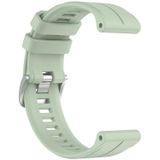 Voor Garmin Forerunner 955 /255 /745 22 mm Silicone Watch Band (Mint Green)