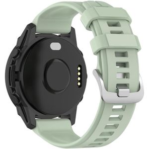 Voor Garmin Forerunner 955 /255 /745 22 mm Silicone Watch Band (Mint Green)