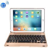 Voor iPad Pro 9 7 inch / iPAD Air 2 horizontale Flip Case + Bluetooth Keyboard(Gold)