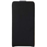 Khaki Lining Vertical Flip Magnetische sluiting PU lederen hoesje voor Sony Xperia Z5 Compact / Z5 mini / E5803 / E5823(zwart)