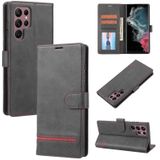 For Samsung Galaxy S23 Ultra 5G Classic Wallet Flip Leather Phone Case(Black)