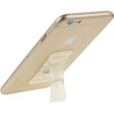 Universele Multi-function opvouwbare houder Grip Mini telefoon staan  voor iPhone  Galaxy  Sony  HTC  Huawei  Xiaomi  Lenovo en andere Smartphones(Transparent)