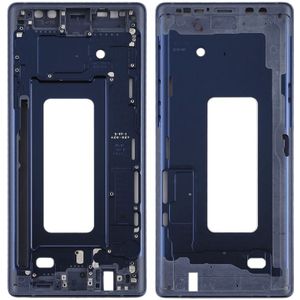 Front behuizing LCD-frame bezel voor Galaxy Note9 (blauw)