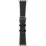 Voor Apple Watch Series 8 45 mm imak PG1-serie lederen horlogeband