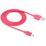 HAWEEL 1m hoge snelheid 35 Cores Micro USB naar USB Data Sync laad Kabel  Voor Galaxy  Huawei  Xiaomi  LG  HTC en andere slimme Phones(rood)