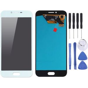 LCD-scherm en digitizer volledige assemblage (OLED-materiaal) voor Galaxy A8 (2016)  A810F/DS  A810YZ (wit)