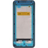 Front behuizing LCD frame bezel plaat voor Huawei Honor 8S (zwart)