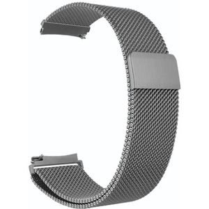 Voor Samsung Galaxy Watch4 40mm Milanese vervangende band horlogeband (Ruimte Grijs)