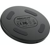 NILLKIN MC026 draagbare knop snelladen draadloze oplader (zwart)