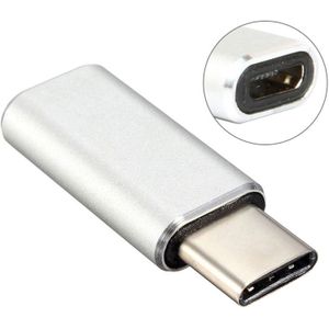 Aluminium Micro USB naar USB 3.1 Type-C Converter Adapter voor Nokia N1  MacBook 12 inch  Xiaomi Mi 4C  LeTV Smartphone (zilverkleurig)