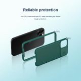 Voor iPhone 12 Max / 12 Pro NILLKIN Black Mirror Pro Series Camshield Volledige dekking Stofdichte krasbestendige telefoonhoes (Zwart)