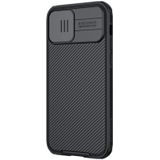 Voor iPhone 12 Max / 12 Pro NILLKIN Black Mirror Pro Series Camshield Volledige dekking Stofdichte krasbestendige telefoonhoes (Zwart)