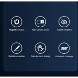 NILLKIN CamShield Pro Magnetische Magsafe Hoesje Voor iPhone 12 Pro Max (Blauw)