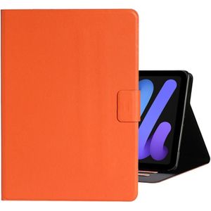 For iPad 10th Gen 10.9 2022 Pure Color Smart Leather Tablet Case(Orange)