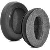 1 paar oorkussen met sponshuls voor Sennheiser HD4.50BT HD4.40BTNC (PU-leer + linnengrijs)